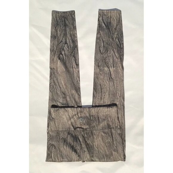 Soulgani Active Womens Yoga Leggings Brown Camo Activewear Gym Exercise XS NEW - Picture 3 of 4